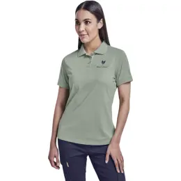 Ladies Okiyo Shizen Eco Golf Shirt Model Image